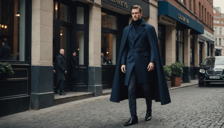 manteau cape pour homme