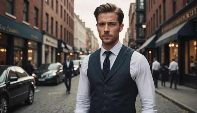 gilet retro homme
