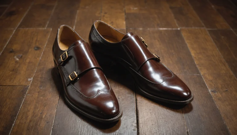 chaussures à boucles