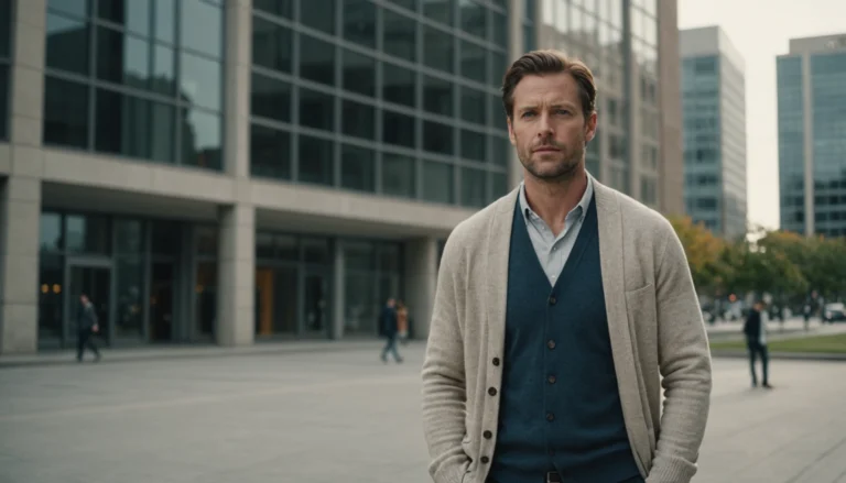 style cardigan homme